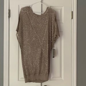 Marty M sequin mini dress